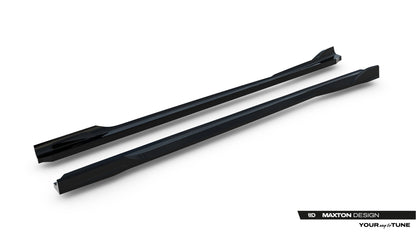 💫ART.8827 Sotto Minigonne Nero Lucido per BMW X3 M50 G45 2024+💫
