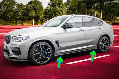 ✨Minigonne Laterali Diffusori BMW X4 M F98✨
