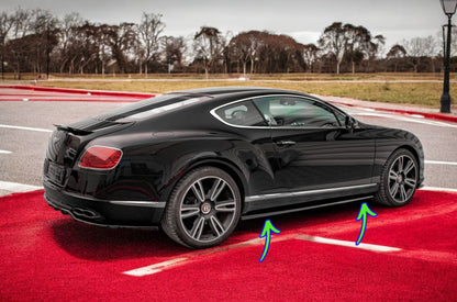 ✨Minigonne Laterali Diffusori Bentley Continental GT V8 S Mk2✨
