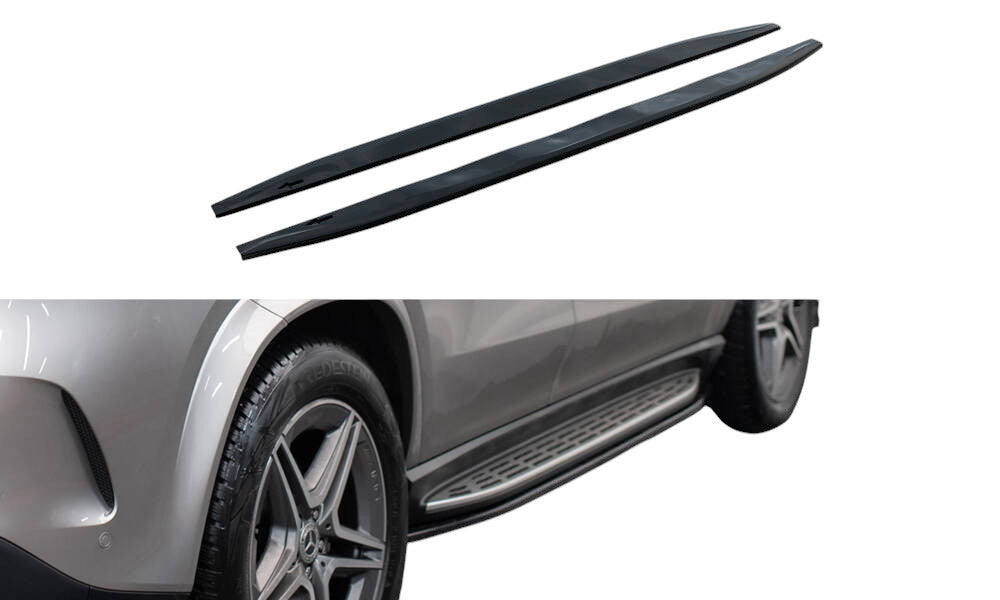 🔥Minigonne laterali diffusori Mercedes-AMG/AMG-Line GLE SUV W167/W167 Facelif🔥