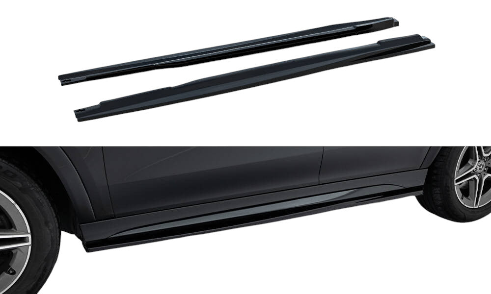🔥Side skirts diffusers Mercedes-AMG / AMG-Line GLE SUV W167 / W167 Fac🔥