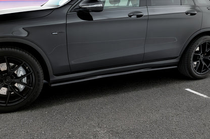 ⭐minigonne laterali Adatto Per Mercedes-AMG GLC 43 / AMG-Line SUV X253 Facelift⭐