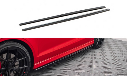 ⭐Sotto Minigonne Laterali V.1 adatto per Audi S3 / A3 S-Line 8V / 8V FL Berlina⭐