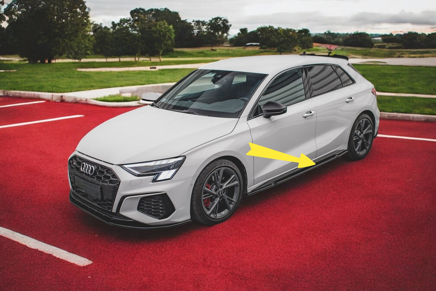 😎Rear Splitter Suitable For Audi S3 Sportback 8Y😎