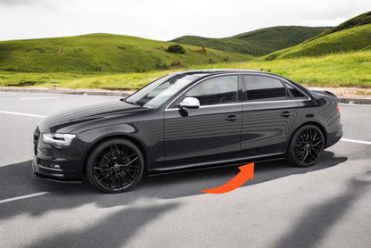 🔥 Sottominigonne Laterali V.1  Adatto Per Audi S4 / A4 / A4 S-Line B8 / B8 FL🔥