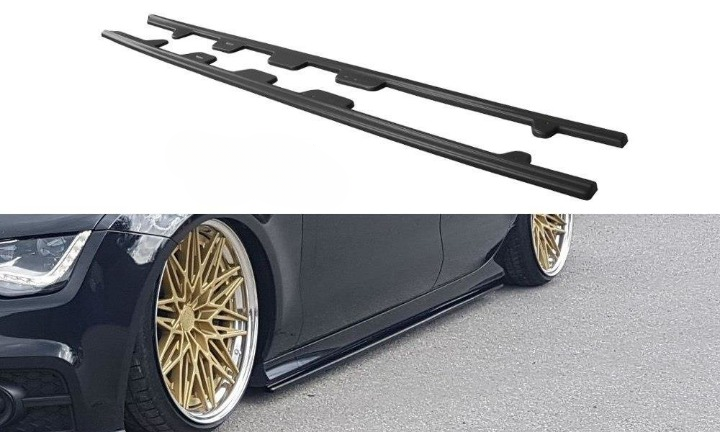 ⭐Sotto Minigonne Laterali V.1 adatto per Audi S7 / A7 S-Line C7⭐