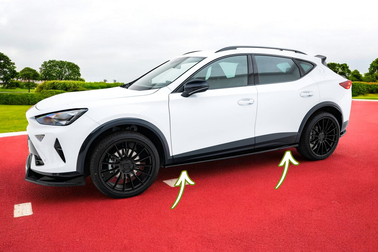 ⭐Under Side Skirts Diffusers V.1 suitable for Cupra Formentor Mk1 Facelift⭐