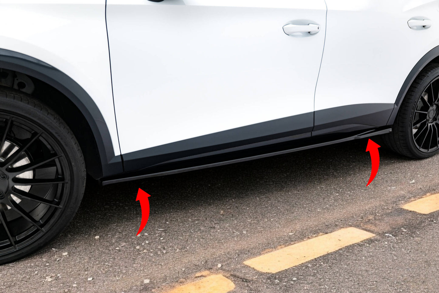 ⭐Under Side Skirts Diffusers V.1 suitable for Cupra Formentor Mk1 Facelift⭐