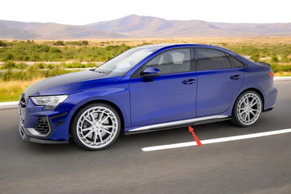 🔥Minigonne laterali V.2 adatto per Audi A3 S-Line Sedan/S3 Sedan 8Y Facelift🔥