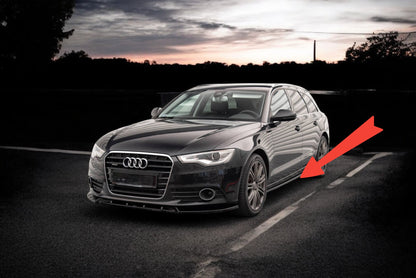 😎 Minigonne Laterali V.2 Adatto Per Audi A6 C7😎