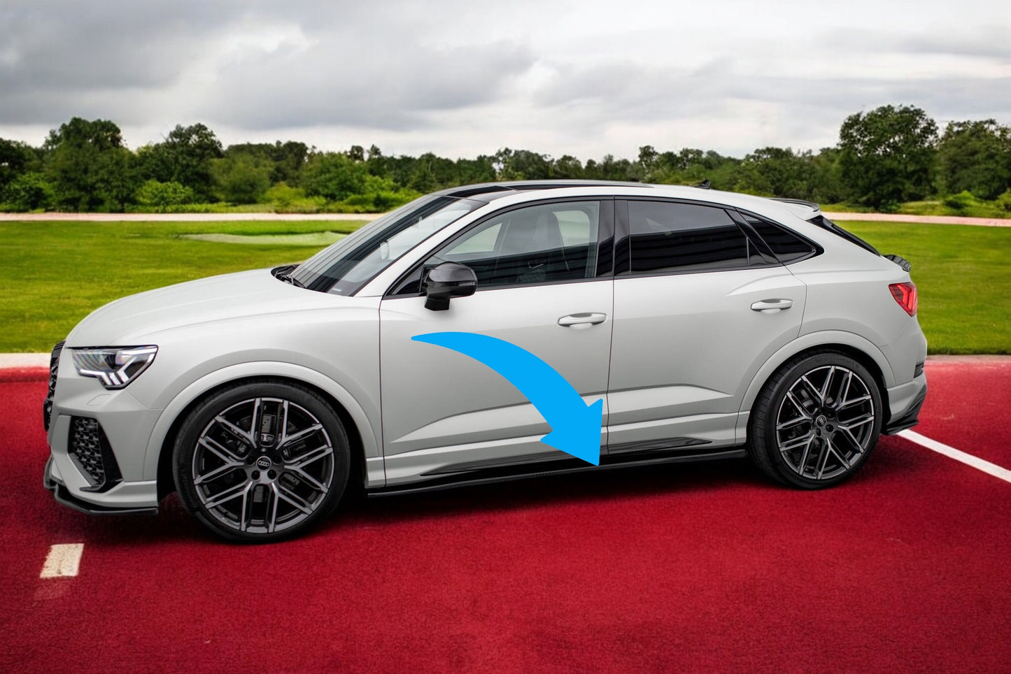 😍Side Skirts V.2 Suitable For Audi Q3 S-Line / RSQ3 F3😍