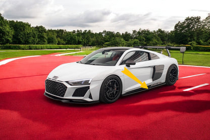 Minigonne Laterali V.2 Adatto Per Audi R8 Mk2 Facelift🌺