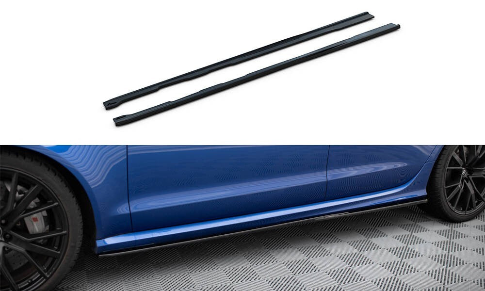 😍Side Skirts V.2 Suitable For Audi RS6 C7😍
