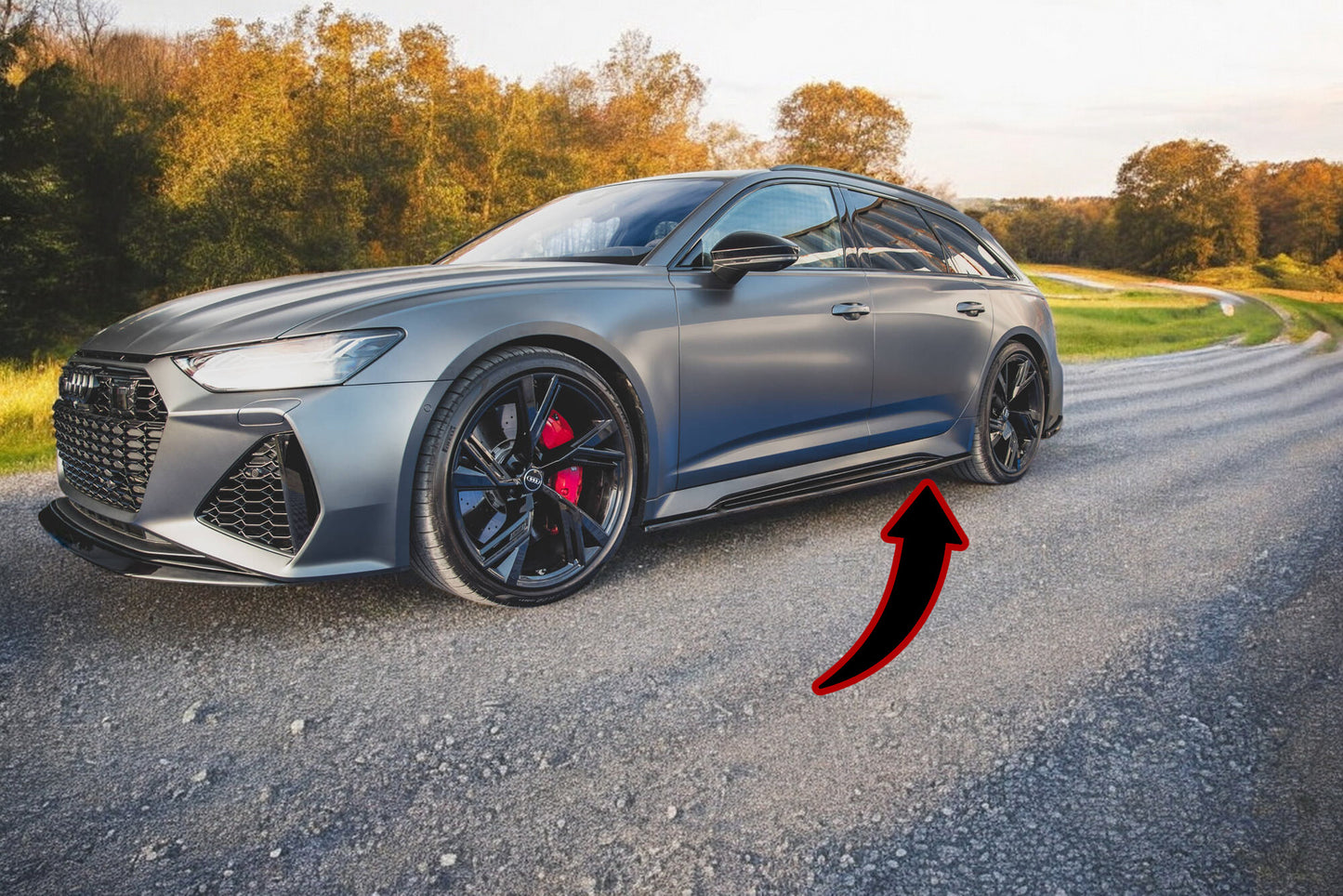 🔥Diffusori Minigonne Laterali V.2 Audi RS6 C8🔥