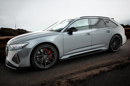 2160🔥⭐SOTTO MINIGONNE A6 C8 RS6 A7 C8 RS7 2019-2023 NERO LUCIDO⭐🔥