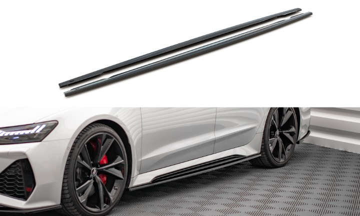 🔥Under Side Skirts V.2 suitable for Audi RS7 C8🔥