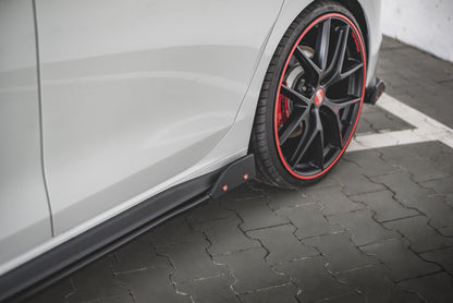 MINIGONNE LATERALI V.2 + FLAP ADATTI PER VOLKSWAGEN GOLF 8 GTI / GTI CLUBSPORT / R-LINE 2020