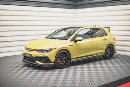 MINIGONNE LATERALI V.2 + FLAP ADATTI PER VOLKSWAGEN GOLF 8 GTI / GTI CLUBSPORT / R-LINE 2020