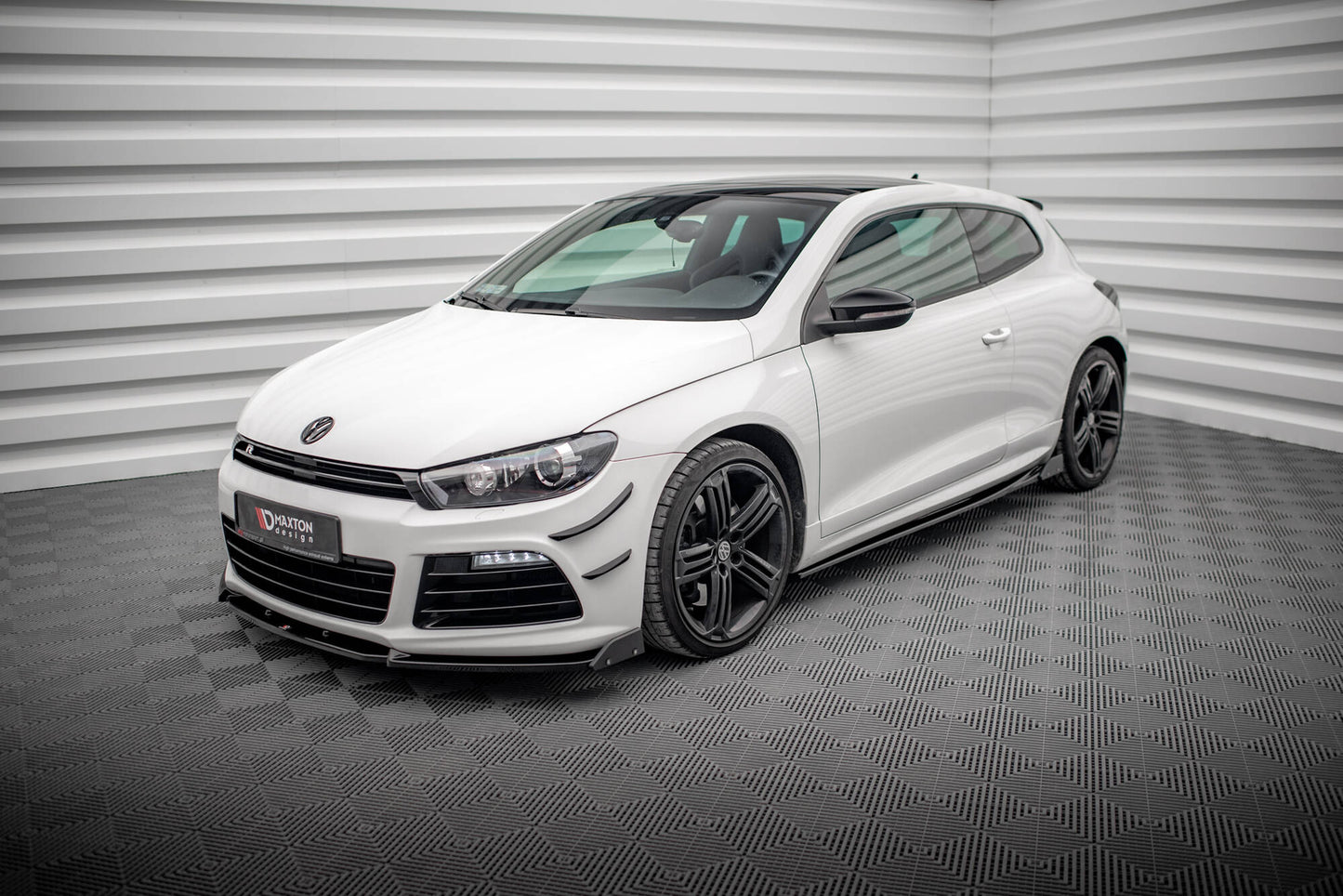 MINIGONNE LATERALI V.2 + FLAP adatte per  VOLKSWAGEN SCIROCCO R MK3