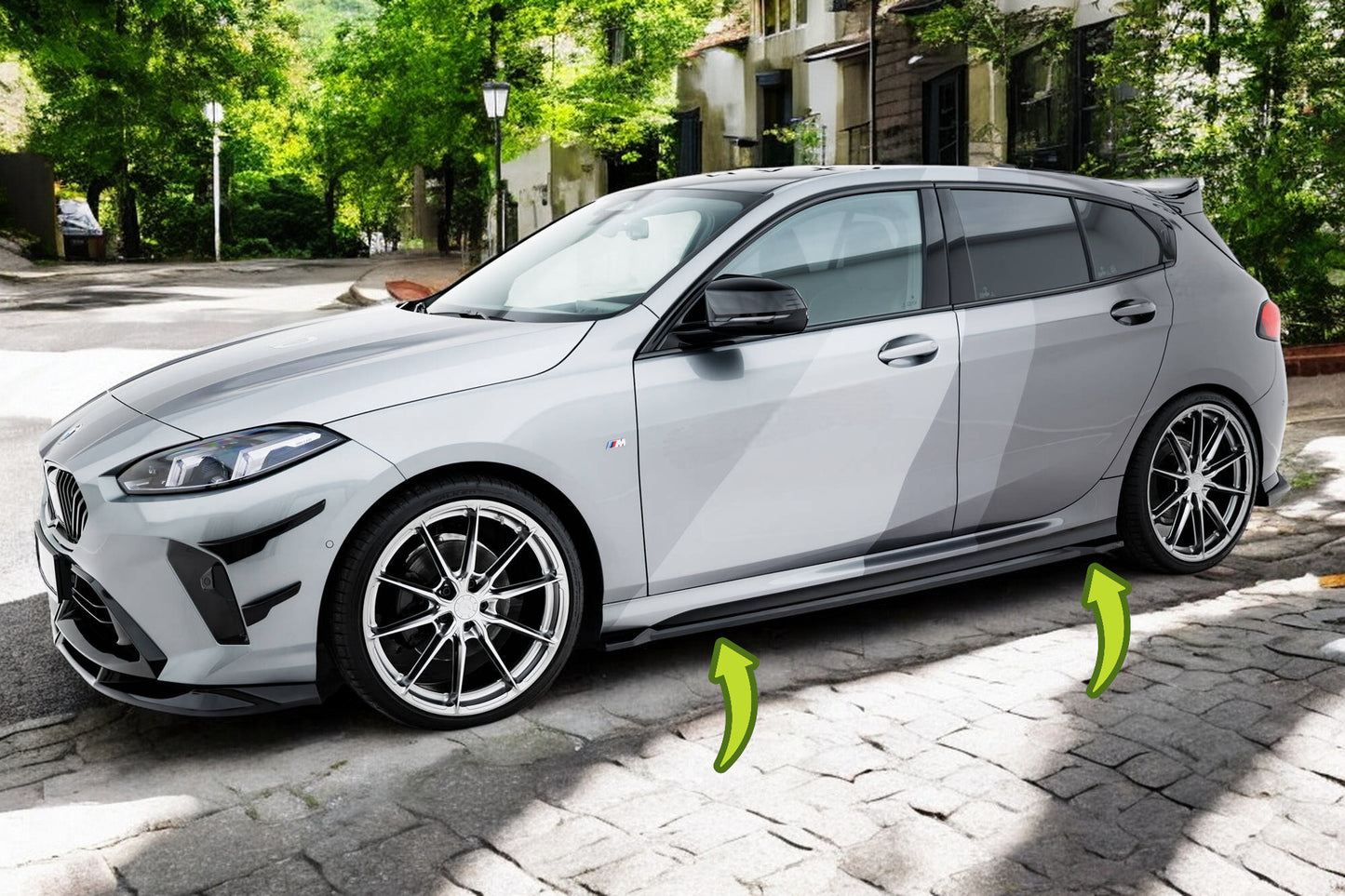 ⭐Minigonne Laterali Diffusori V.3 adatto per BMW M135i / 1 M-Pack F70⭐