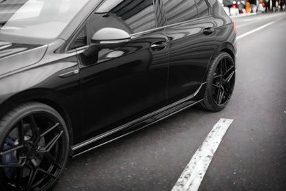 SIDE SKIRTS SUITABLE FOR V.3 VOLKSWAGEN GOLF R MK8 