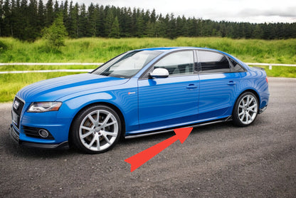 🤩Minigonne Laterali V.4Adatto Per  Audi A4 / A4 S-Line / S4 B8🤩