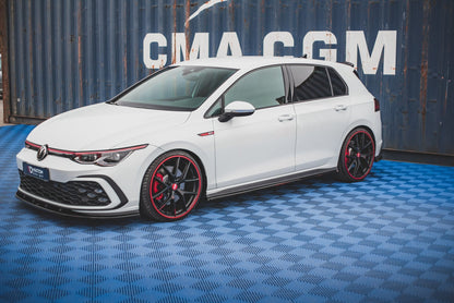 MINIGONNE LATERALI adatte per VOLKSWAGEN GOLF 8 GTI / GTI CLUBSPORT / R-LINE 2020