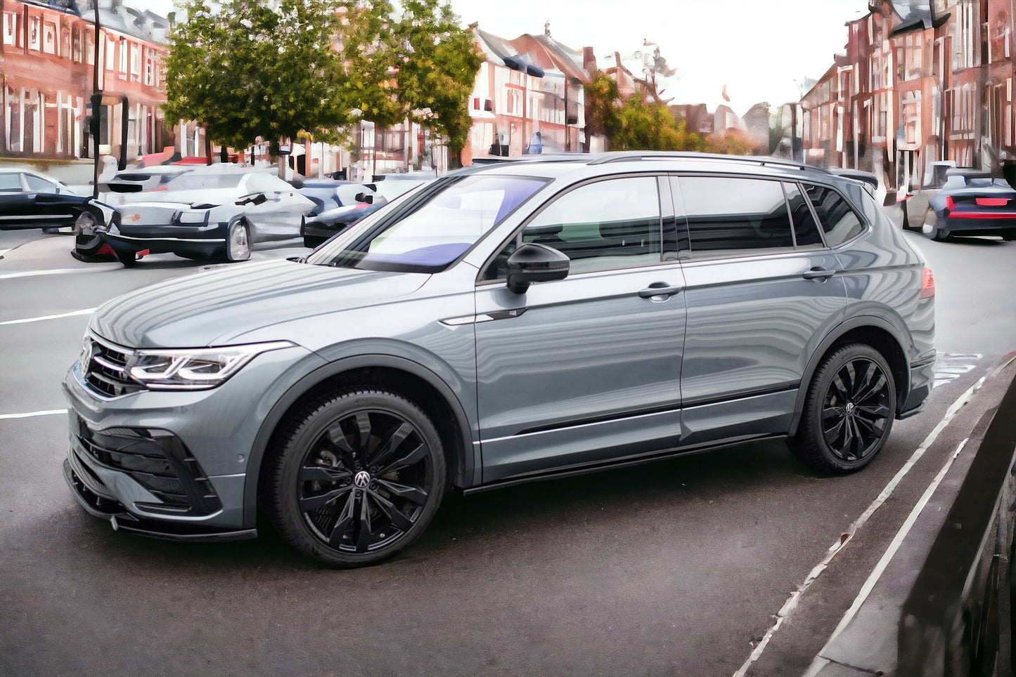 MINIGONNE LATERALI DIFFUSORI VOLKSWAGEN TIGUAN ALLSPACE MK2