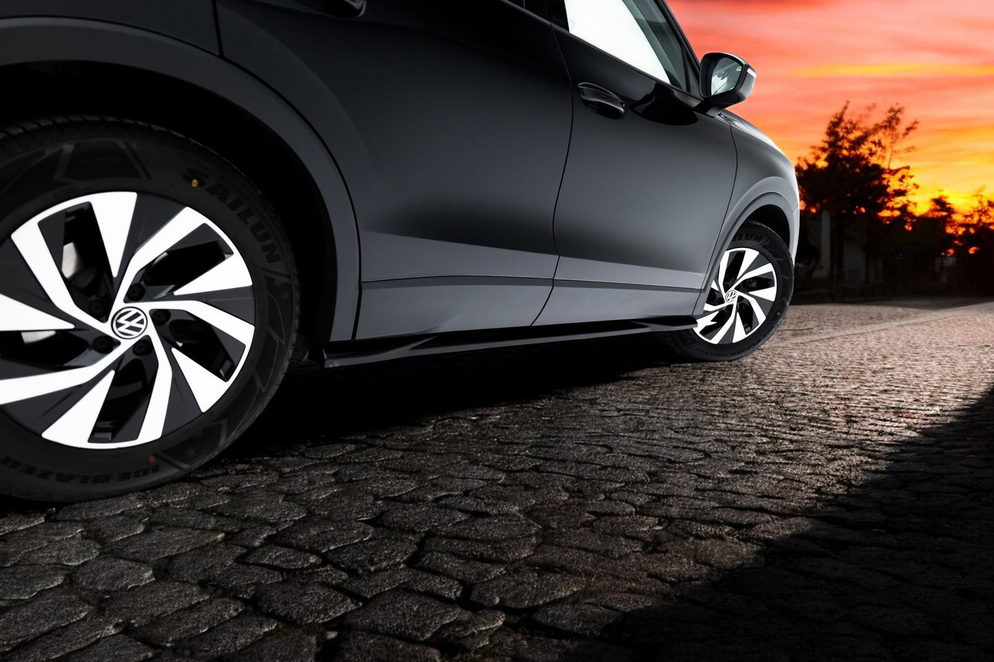 🔥minigonne laterali Adatto Per Volkswagen Tiguan Mk3🔥