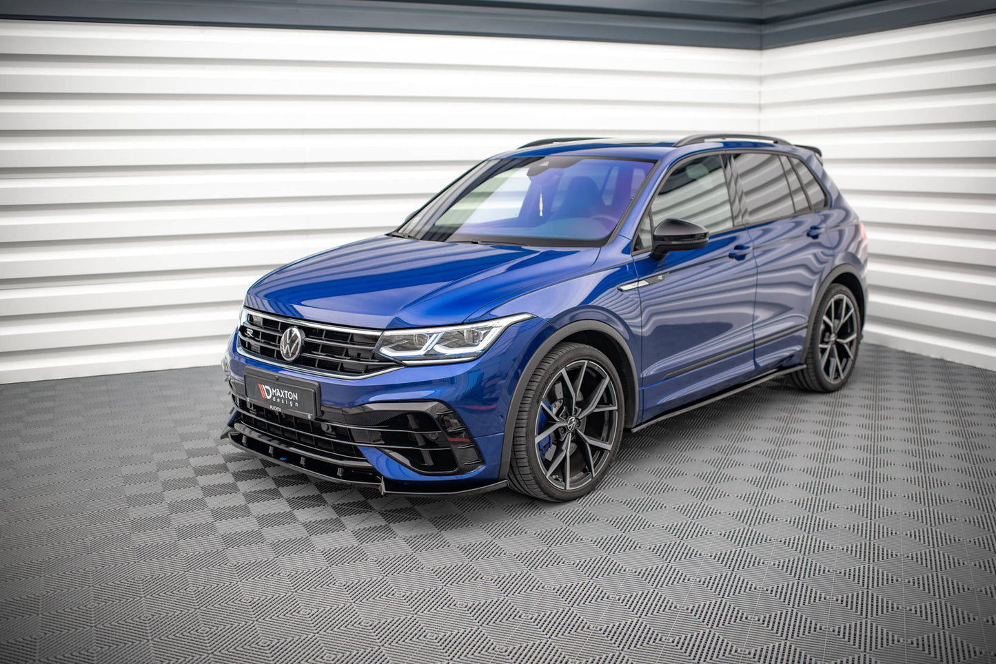 MINIGONNE LATERALI adatte per VOLKSWAGEN TIGUAN R / R-LINE MK2 FACELIFT