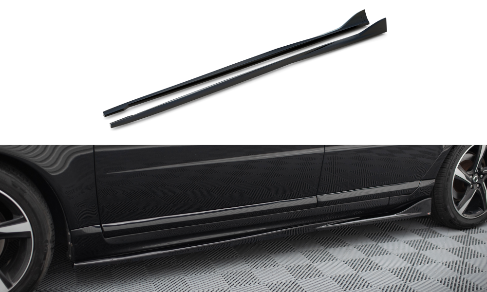 MINIGONNE LATERALI adatte per VOLVO S80 MK2 2006-2010