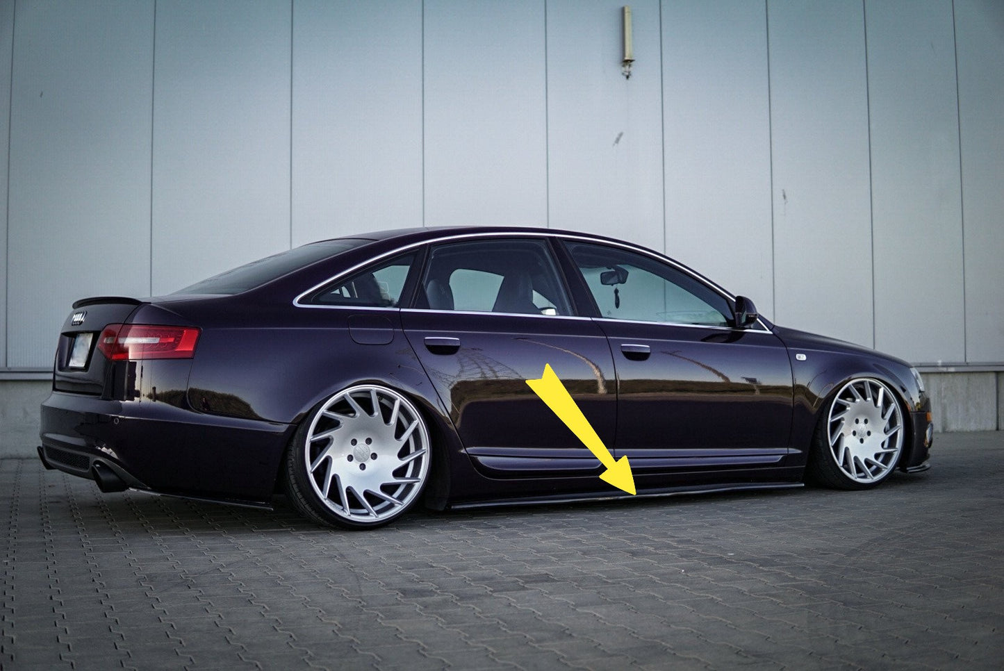 🔥 Sottominigonne Laterali Adatto Per Audi A6 S-Line C6 / C6 FL🔥