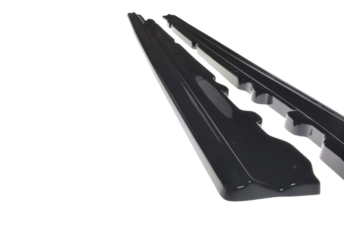 W213 Max Minigonna laterale pianoforte nero sottovuoto plastica / 2017-up