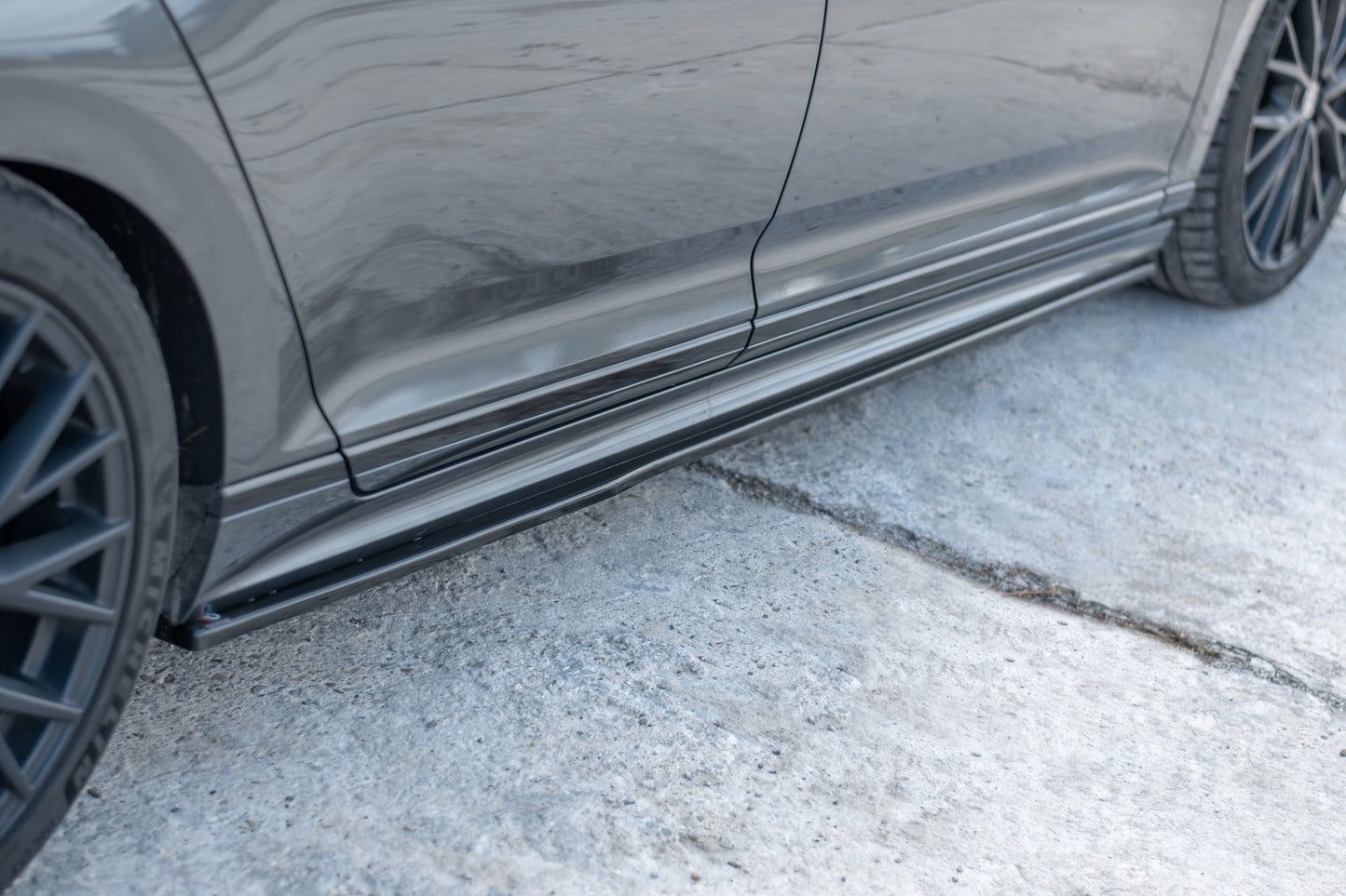 MINIGONNE LATERALI adatte per VOLKSWAGEN PASSAT R-LINE B8 2015-2019