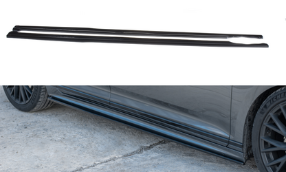 MINIGONNE LATERALI adatte per VOLKSWAGEN PASSAT R-LINE B8 2015-2019