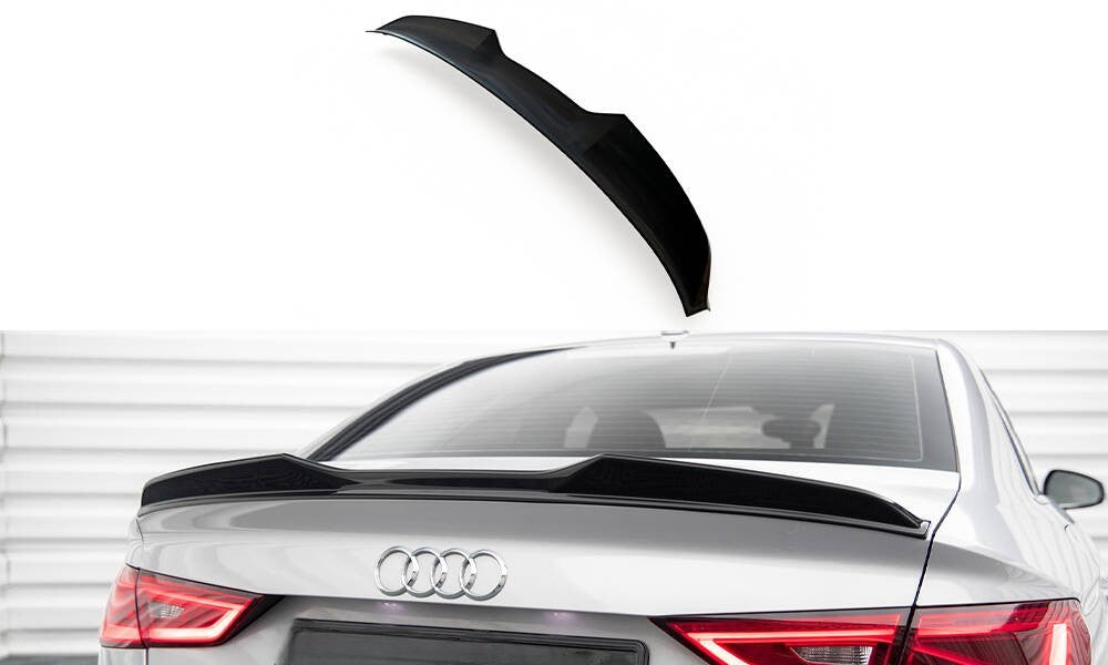😎Calotta spoiler 3D Adatto Per Audi A3 / A3 S-Line / S3 / RS3 Berlina 8V😎