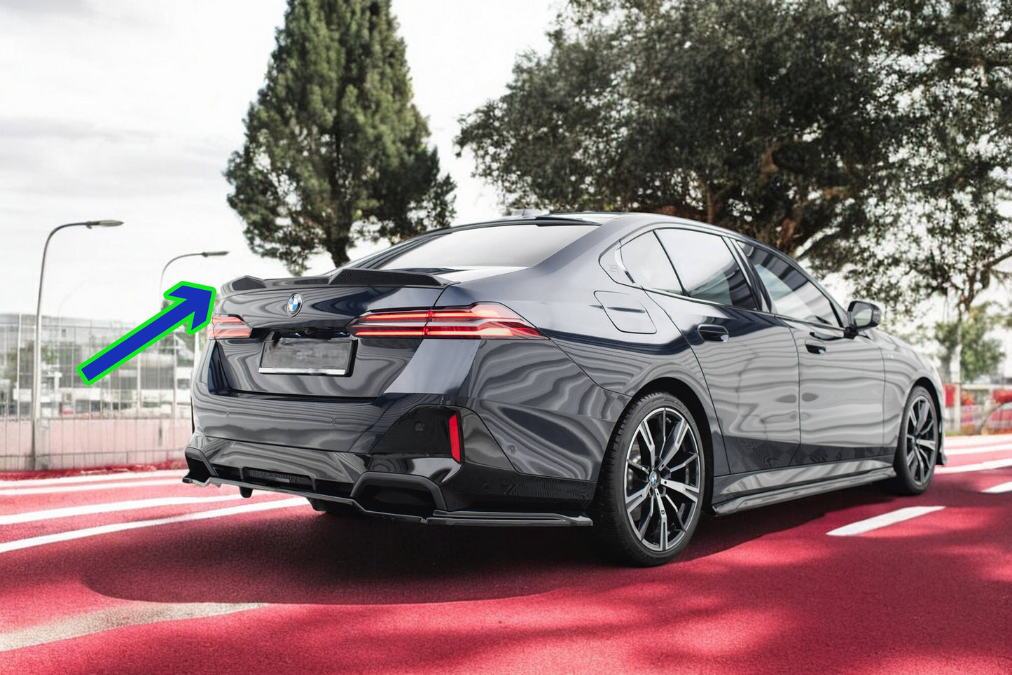 ⭐3D Spoiler Cap BMW 5 / i5 M-Pack G60⭐