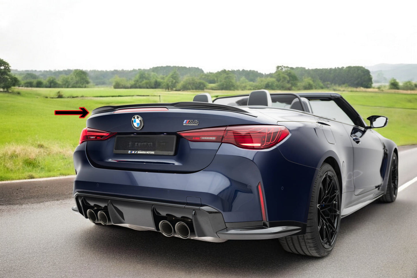 ⭐Tappo spoiler 3D BMW M4 Cabrio G83 / 4 Cabrio G23⭐