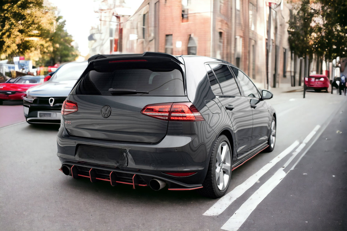 TAPPO SPOILER 3D VOLKSWAGEN GOLF R / R-LINE / GTI MK7