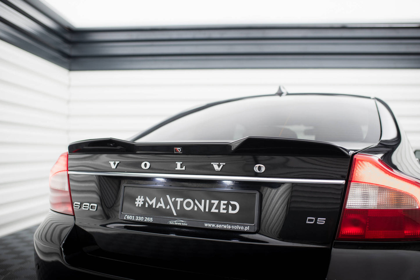 SPOILER adatto per  VOLVO S80 MK2  2006-2010