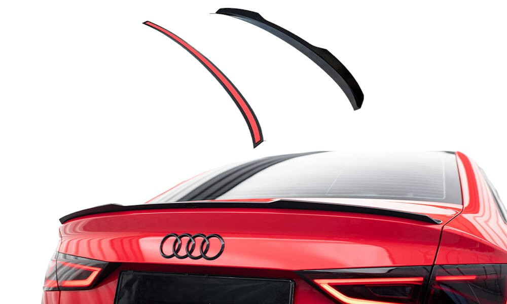 SPOILER CAP AUDI A3 / A3 S-LINE / S3 / RS3 SEDAN 8V