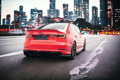 SPOILER CAP AUDI A3 / A3 S-LINE / S3 / RS3 SEDAN 8V