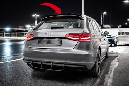Spoiler Tappo Adatto Per Audi A3 Sportback 8V