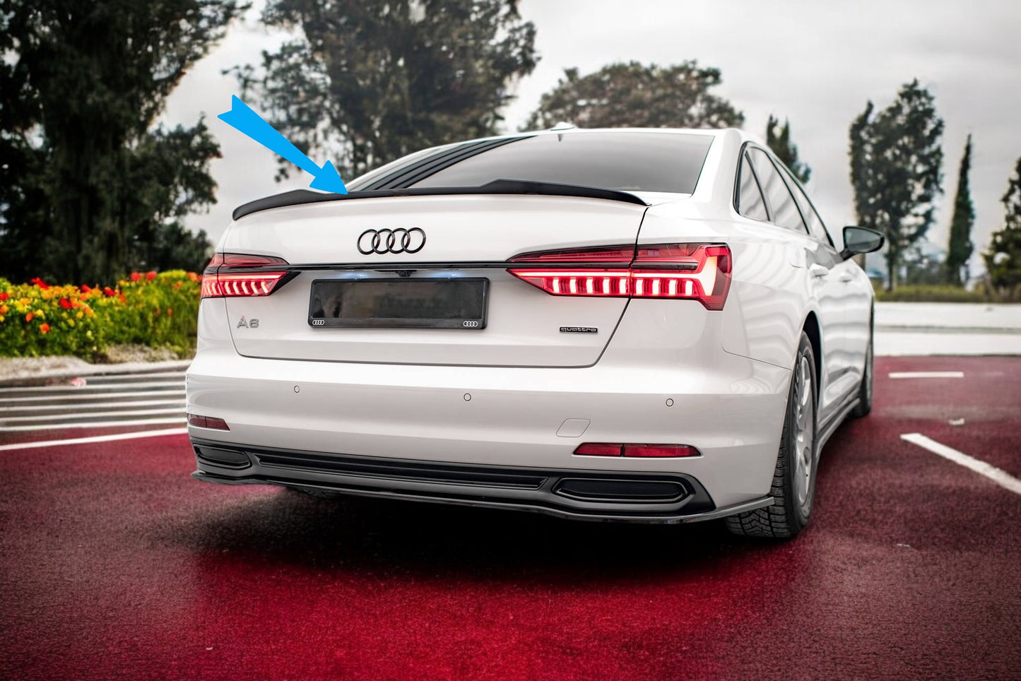 🌺Spoiler cap suitable for Audi A6 Sedan C8 / C8 Facelift🌺