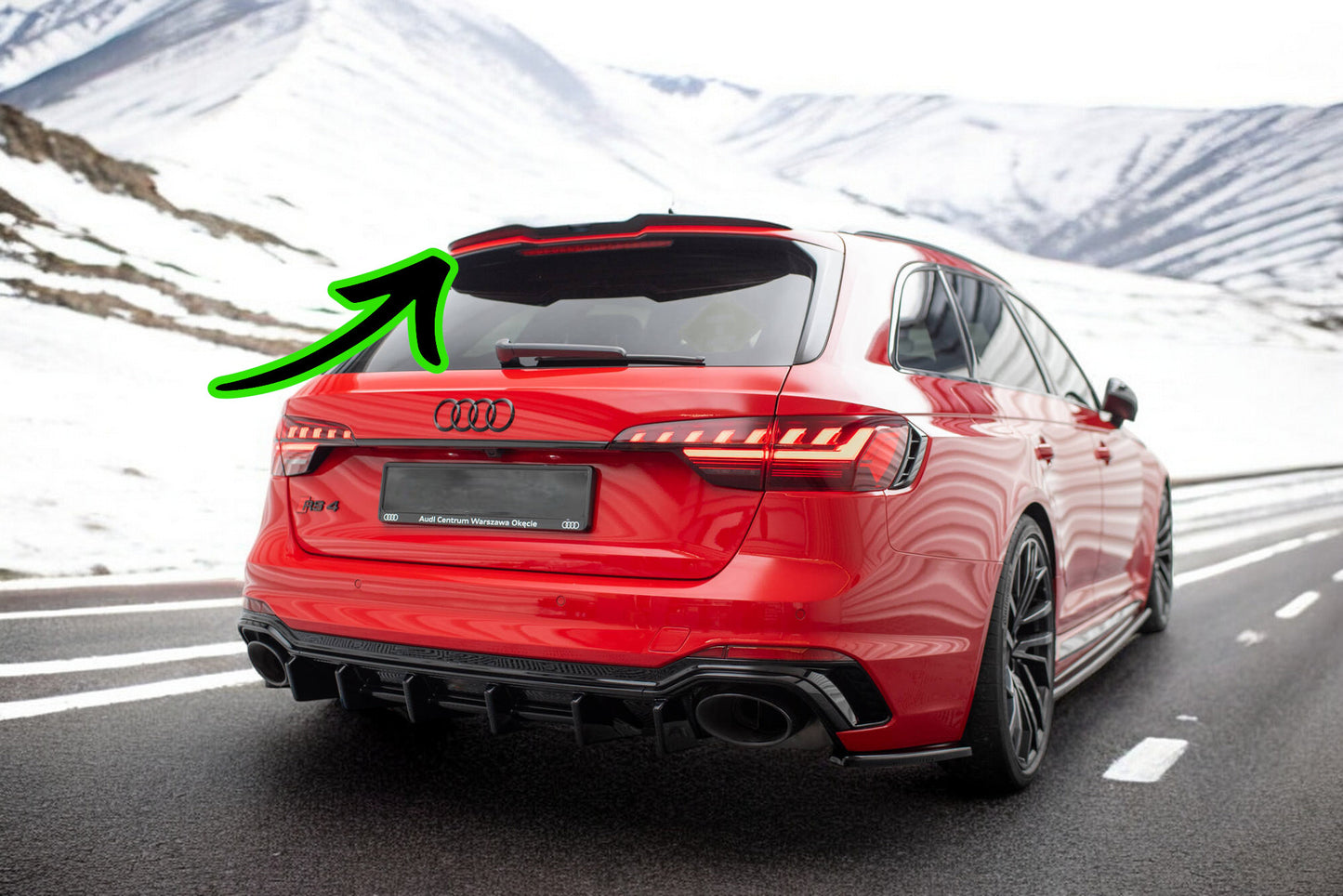 🔥Spoiler cap suitable for Audi RS4 B9 Avant🔥