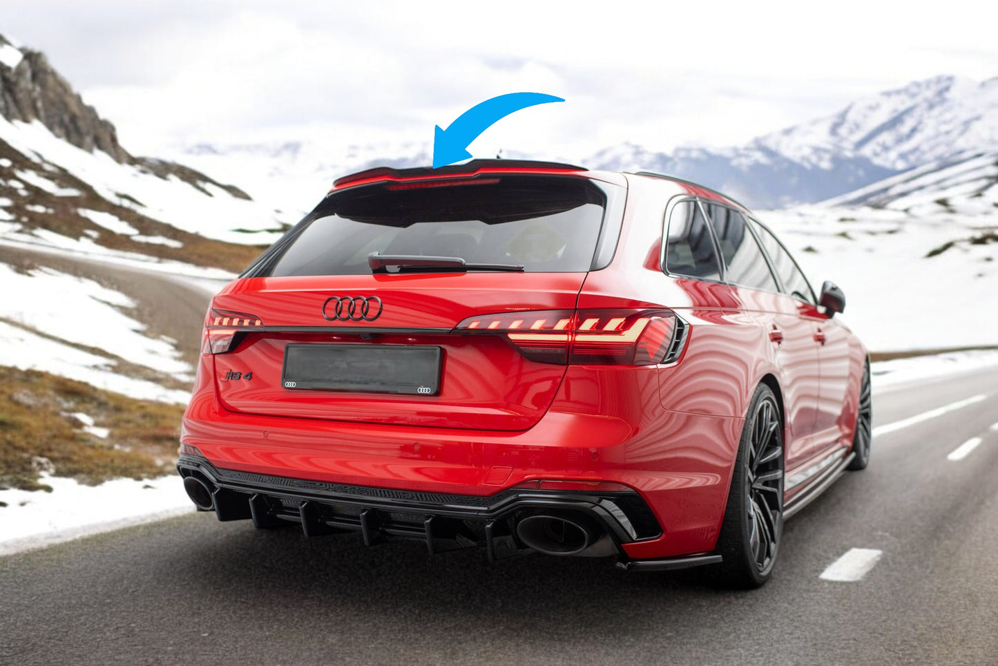 🔥Spoiler Cap Suitable For Audi RS4 B9 Avant🔥