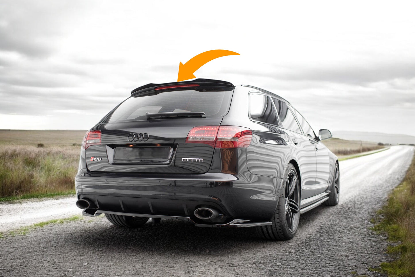 🌺Spoiler Cap Suitable For Audi RS6 Avant C6🌺