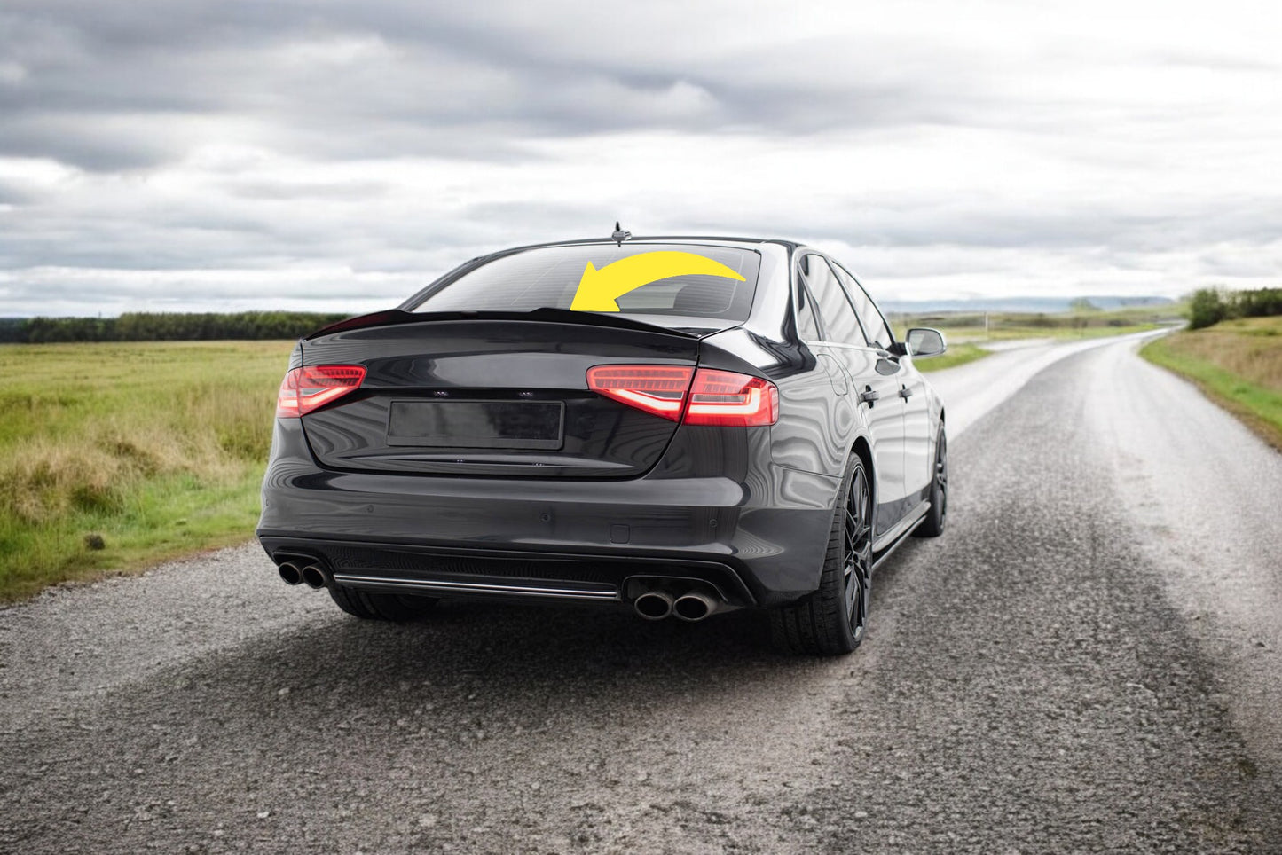 🔥Tappo Spoiler Adatto Per Audi S4 B8 FL Berlina🔥