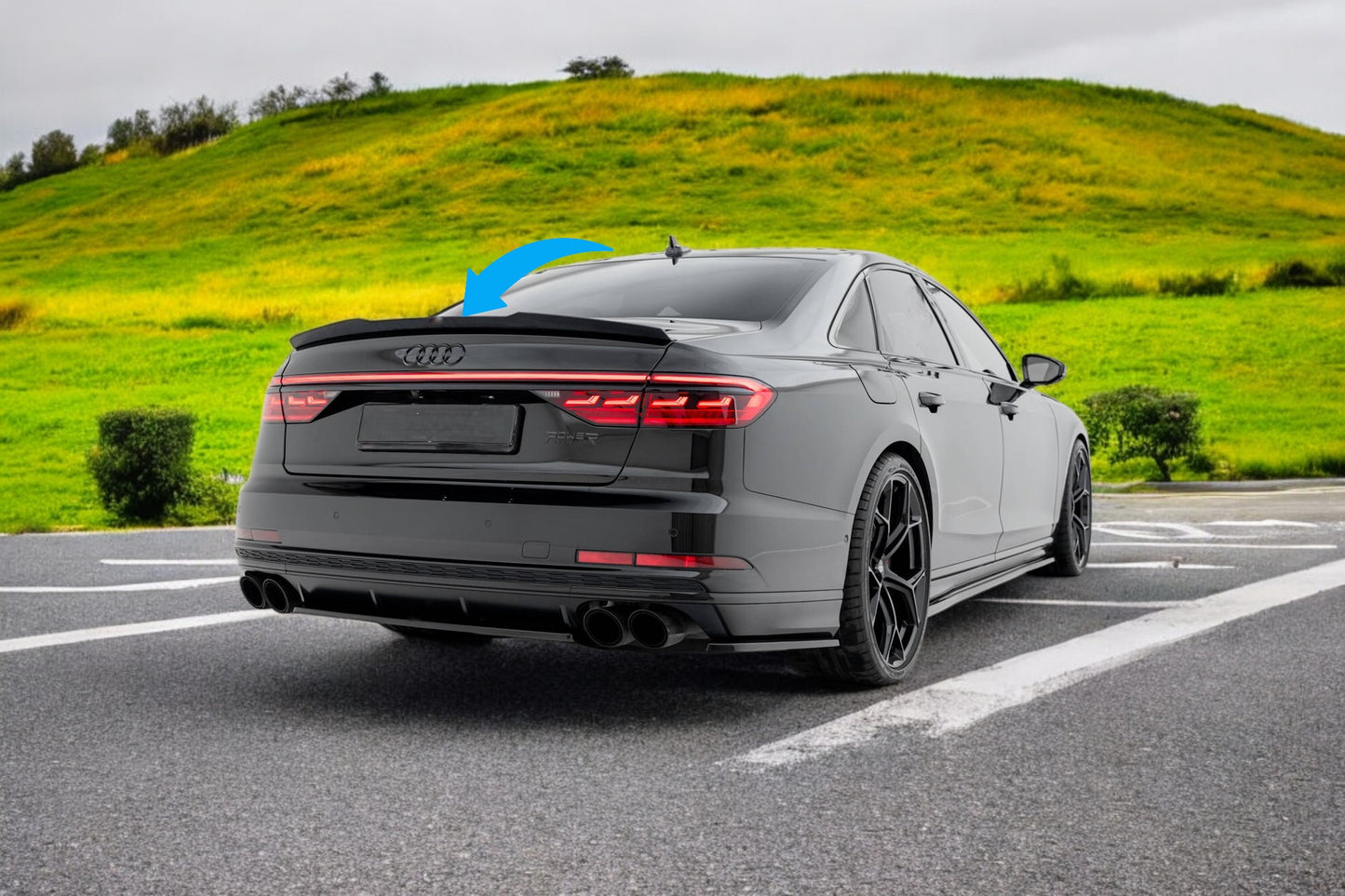 ✨Spoiler Cap Suitable For Audi S8 / A8 / A8 S-Line D5✨