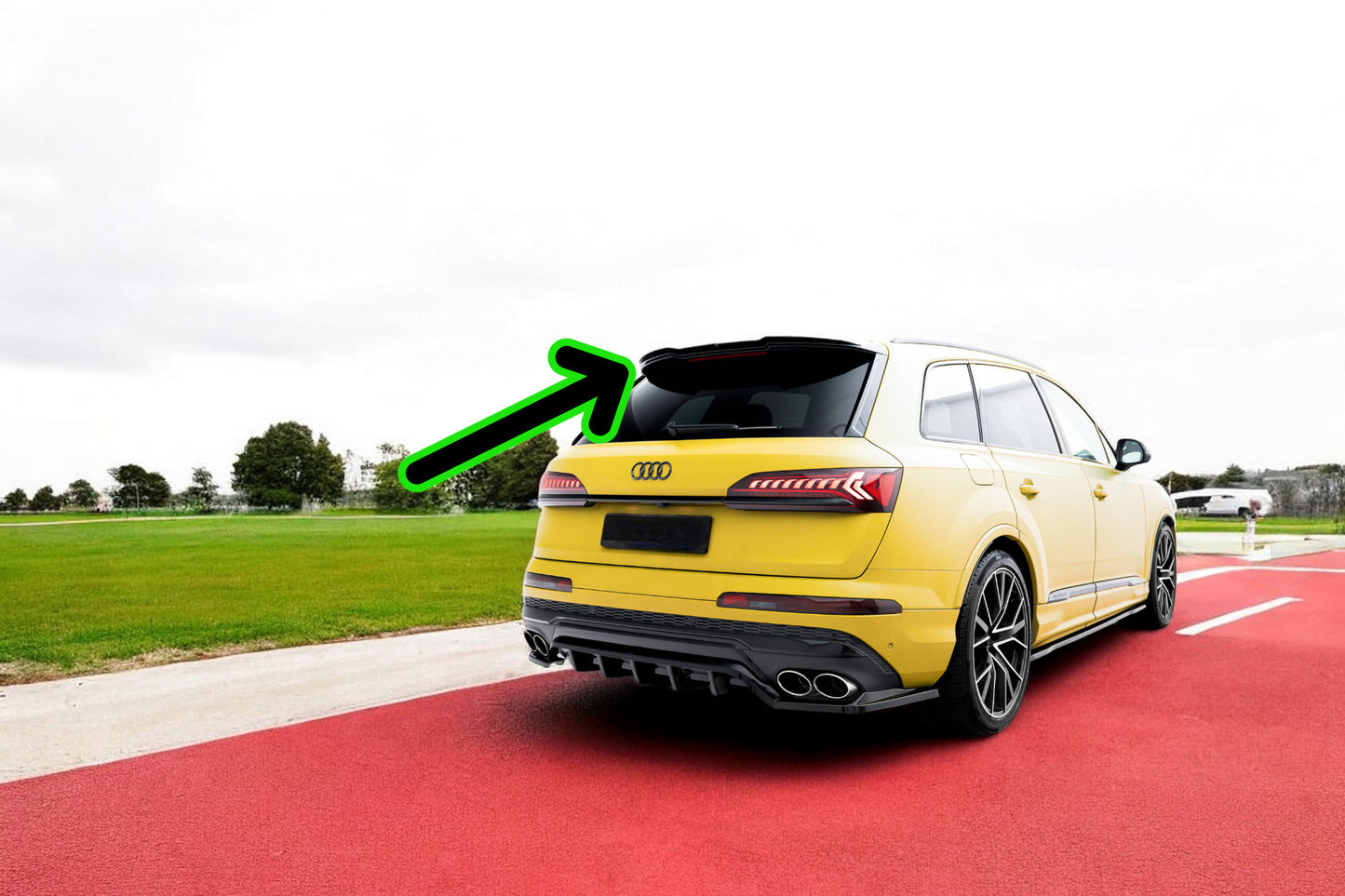 🔥Spoiler cap suitable for Audi SQ7 / Q7 S-Line Mk2 / Mk2 Facelift🔥